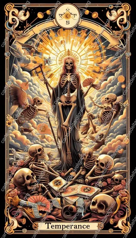 Significado de 14. La Armonía (La Templanza)