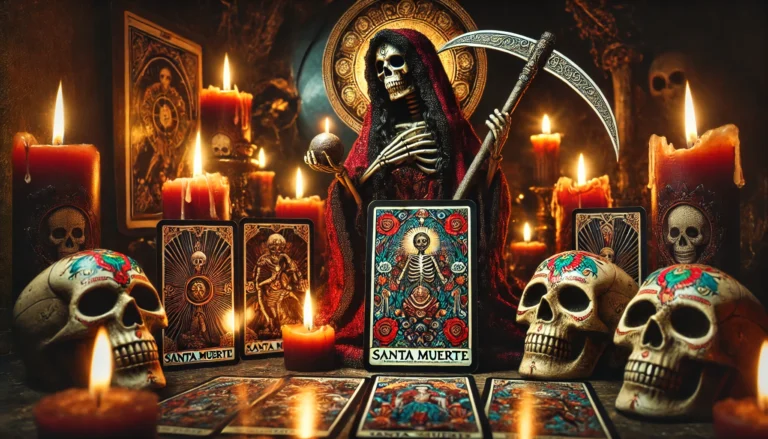 Significado de cada carta del tarot de la Santa Muerte