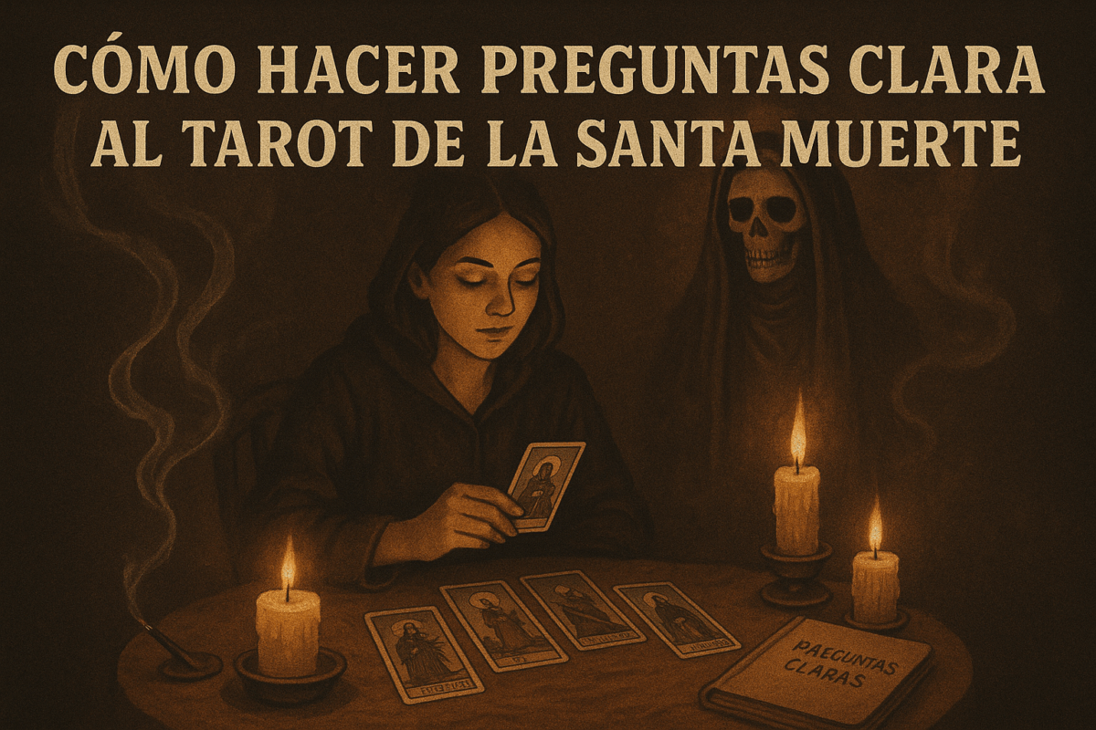 Cómo Hacer Preguntas Claras al Tarot de la Santa Muerte
