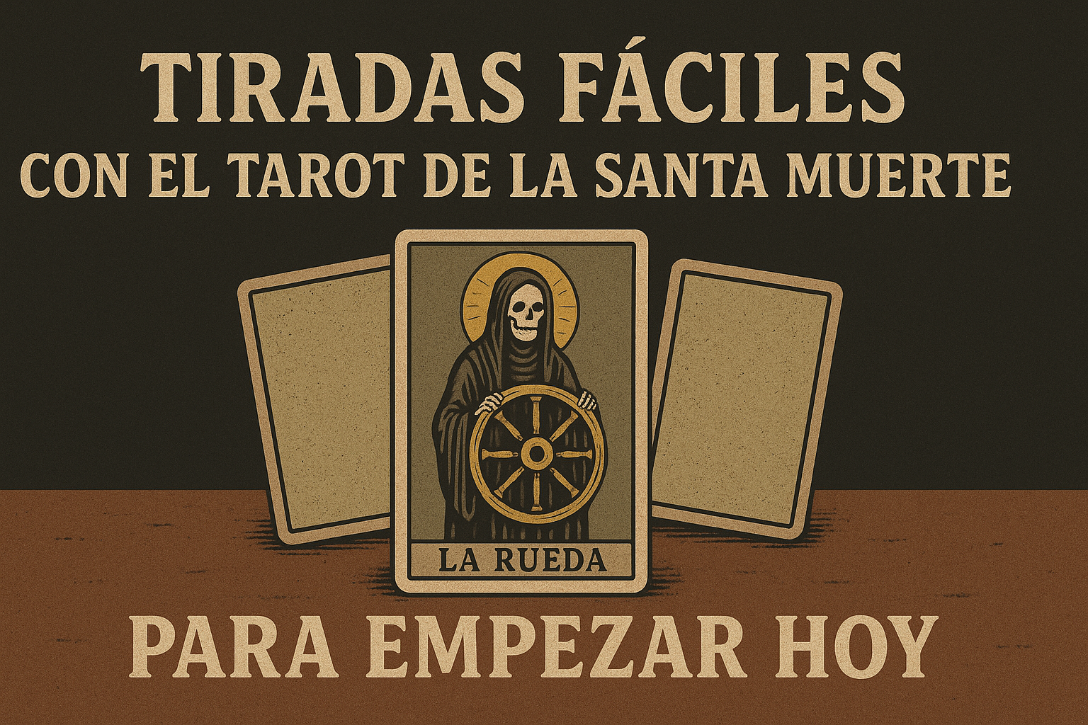 Tiradas Fáciles con el Tarot de la Santa Muerte