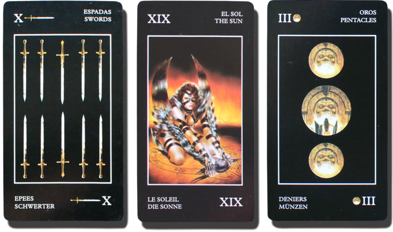 Tarot de la Santa Muerte vs. Tarot Negro: Diferencias y Similitudes en la Exploración del Lado Oscuro