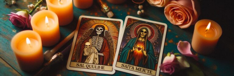 Desbloquea el Poder Escondido del Tarot de la Santa Muerte